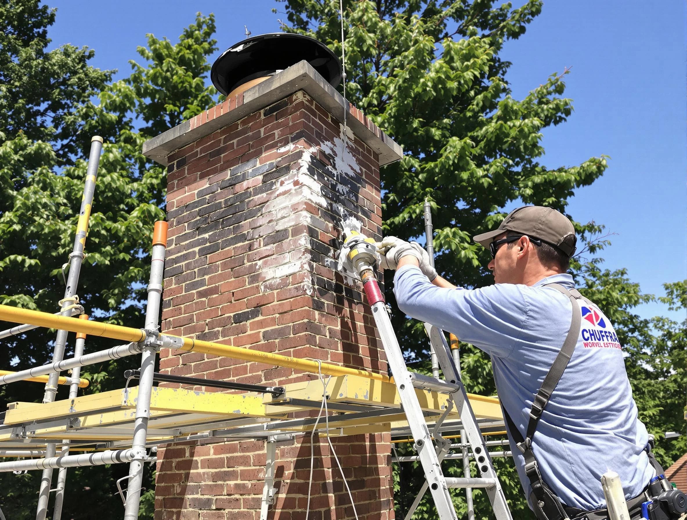Structural chimney repair by Lindon Chimney Sweep in Lindon, UT