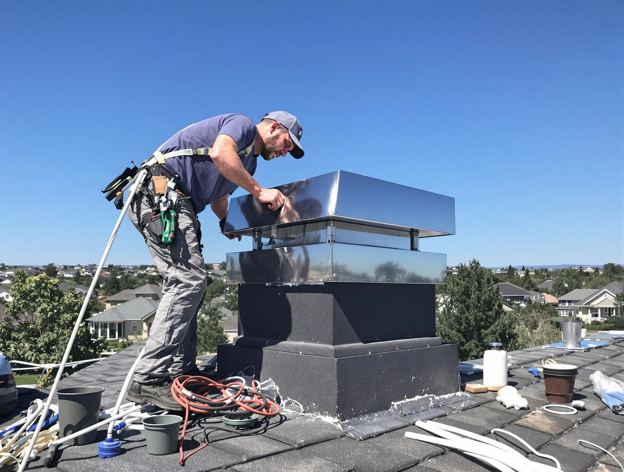 Chimney Cap Services in Lindon