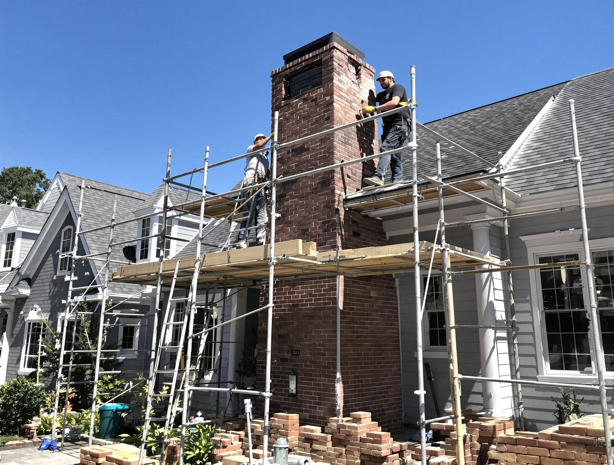Chimney Rebuilding in Lindon