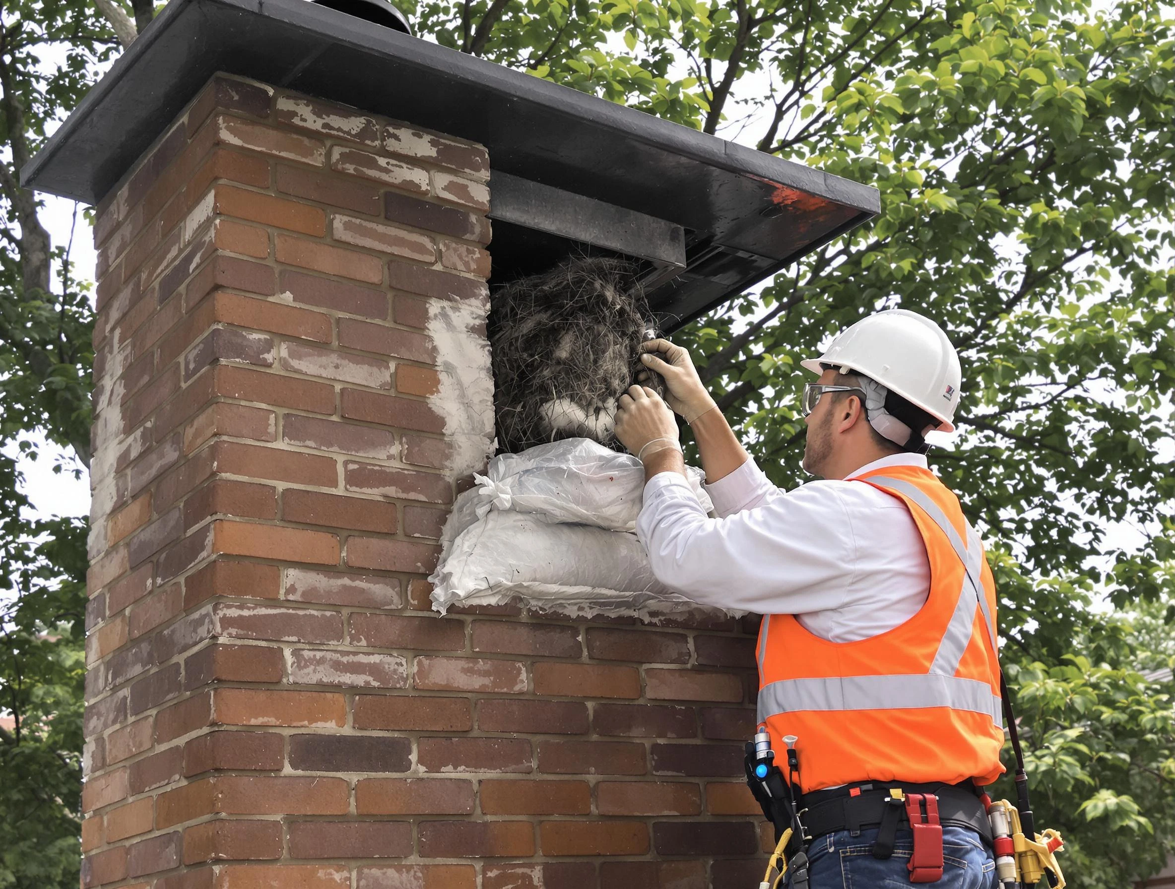 Humane removal of debris and animals by Lindon Chimney Sweep in Lindon, UT