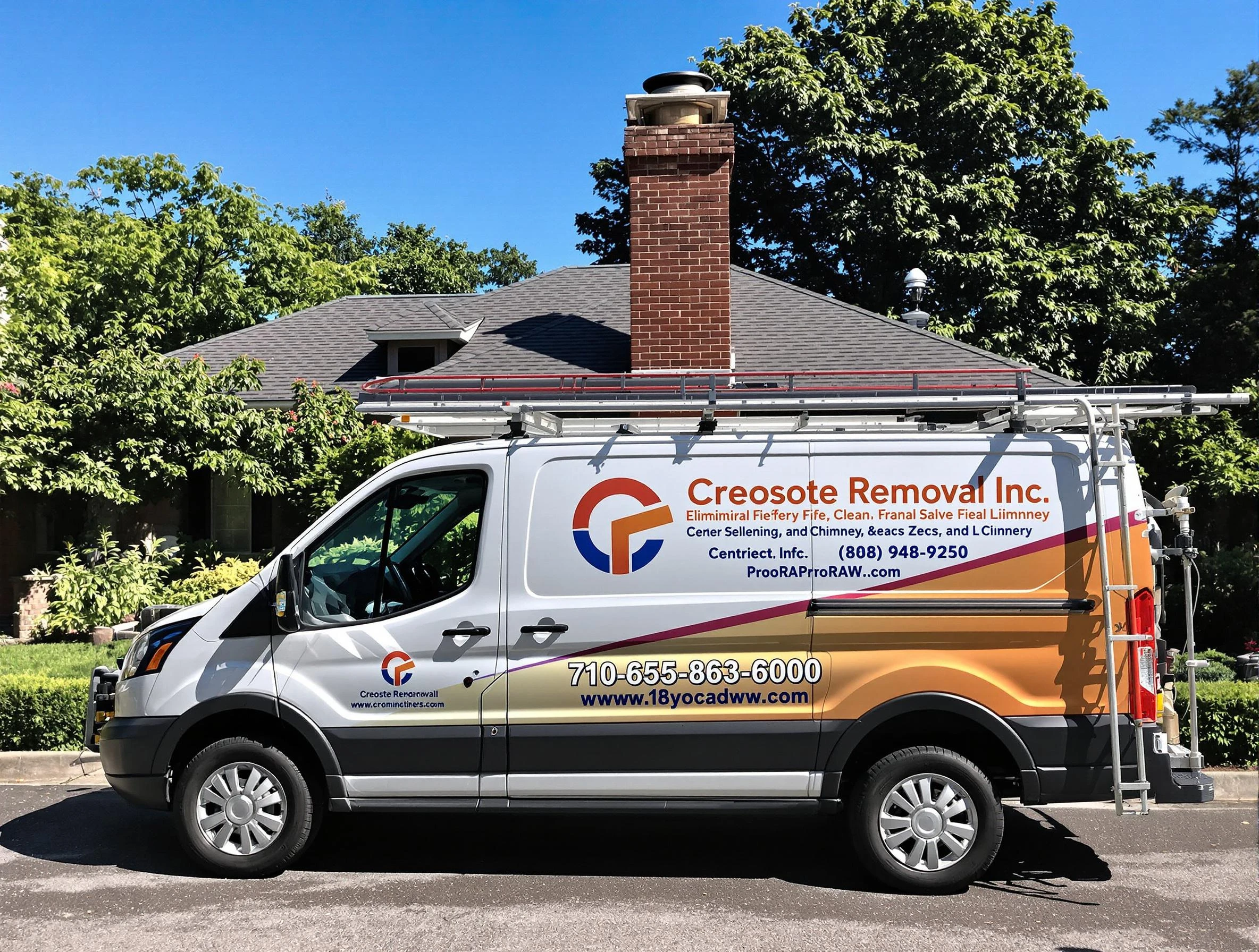 Lindon Chimney Sweep technician removing creosote safely in Lindon, UT